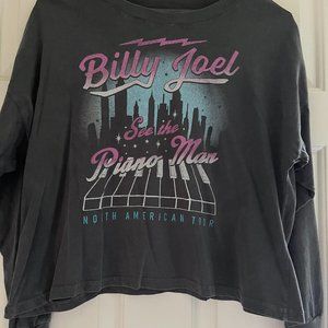 Billy Joel Boxy Tee Shirt